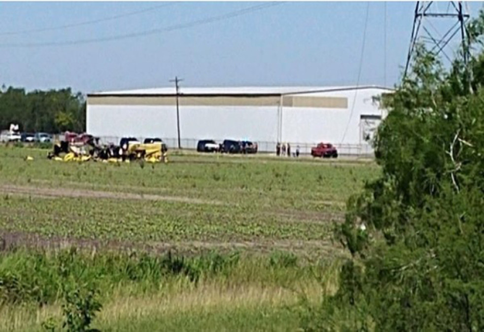  Muere Piloto en un accidente de avioneta fumigadora 