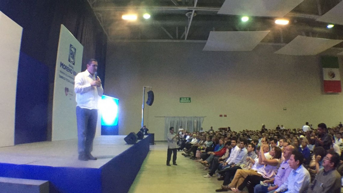  Presenta Rafael Moreno Valle su Gobierno Humanista