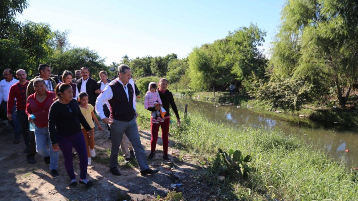 Trabaja Adrián Oseguera en programa para prevenir inundaciones