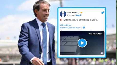 Renueva Guillermo Almada como DT del Pachuca hasta el 2026