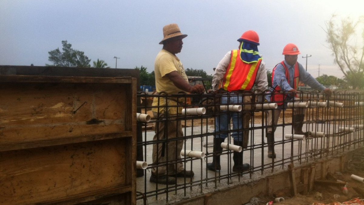 Paran en la Borreguera obra del Centro de Bienestar y Paz