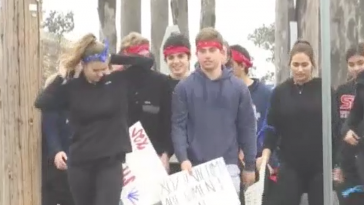 Realizan marcha para concientizar el tráfico humano