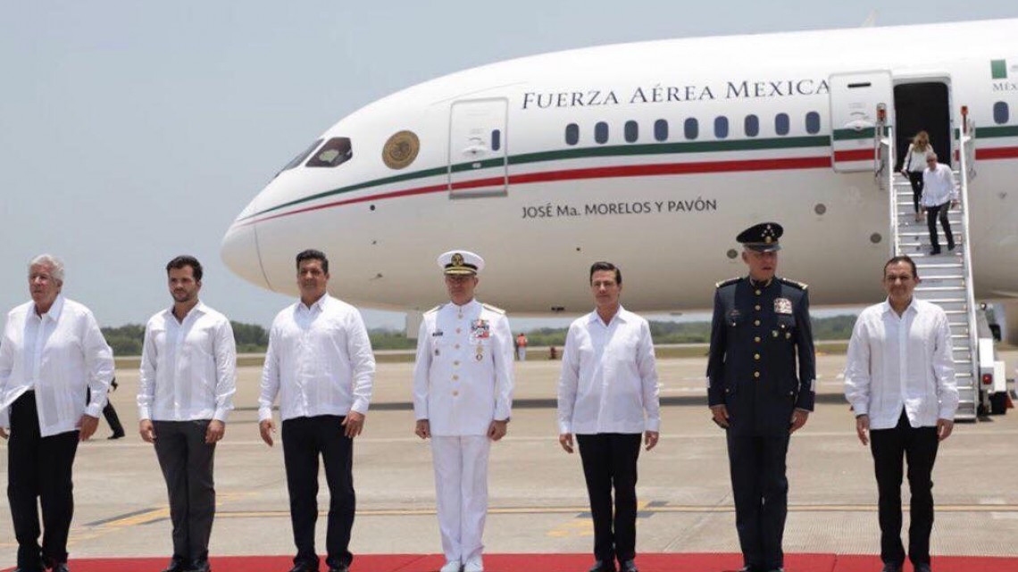 Conmemora EPN día de la Marina Armada de México en Tampico