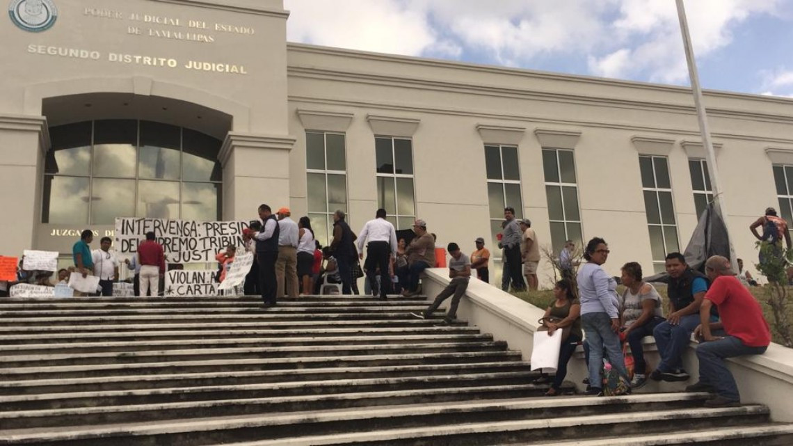 Piden solución al conflicto en tenencia de tierra situada en la colonia Eugenio Hernández Flores