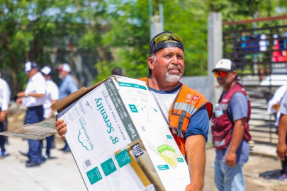 Reconocen apoyo del Gobierno del Alcalde Carlos Peña Ortiz en colonia Azteca 