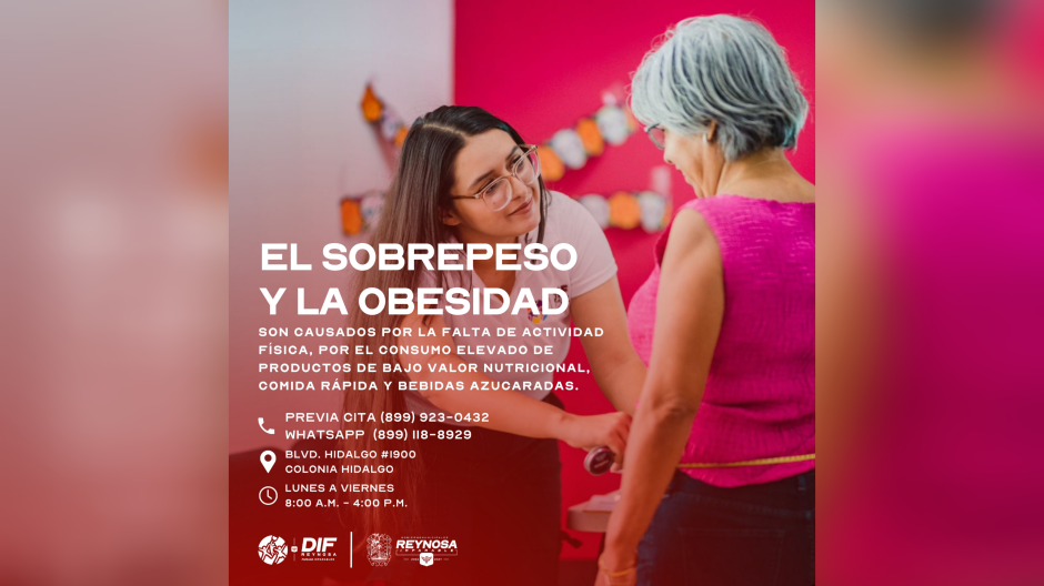 Impulsa DIF-Reynosa prevención en salud