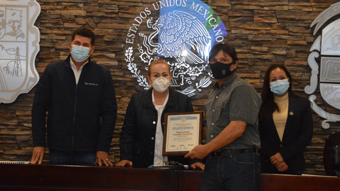 Entrega Alma Laura Amparán Premio Municipal del Deporte 2019