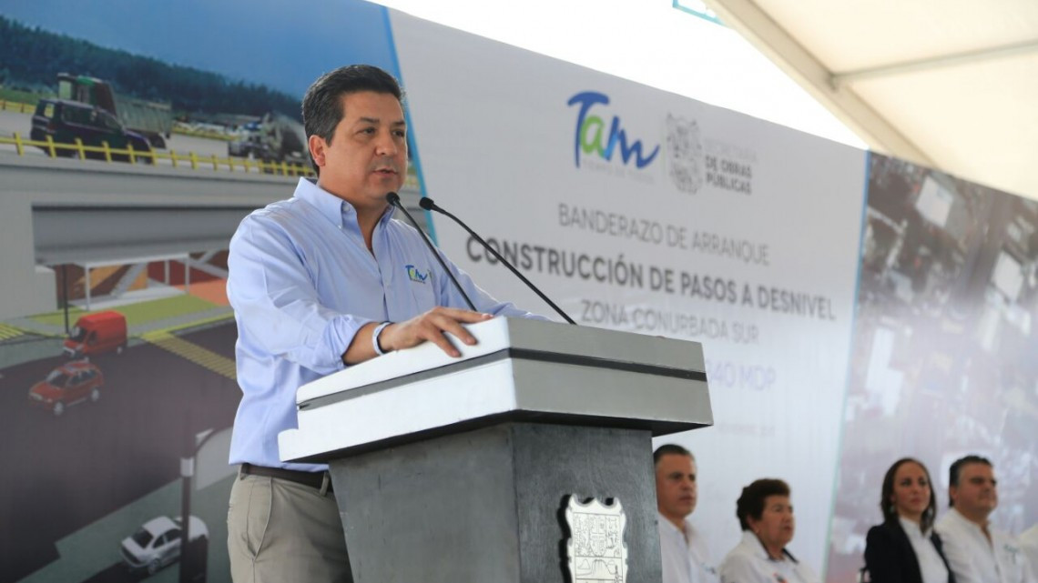 Gobernador pone en marcha obras de infraestructura vial