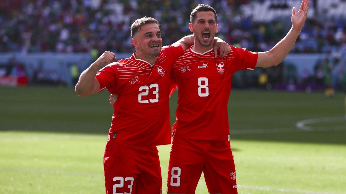 Suiza derrota 1-0 a Camerún en su debut en el Mundial de Qatar  