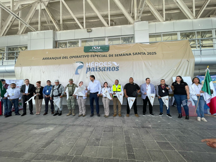 Arranca operativo paisano Semana Santa 2025