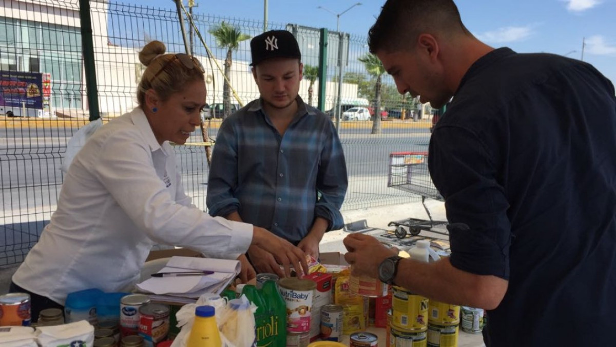 Sismos sacan a flote lo mejor de Reynosa