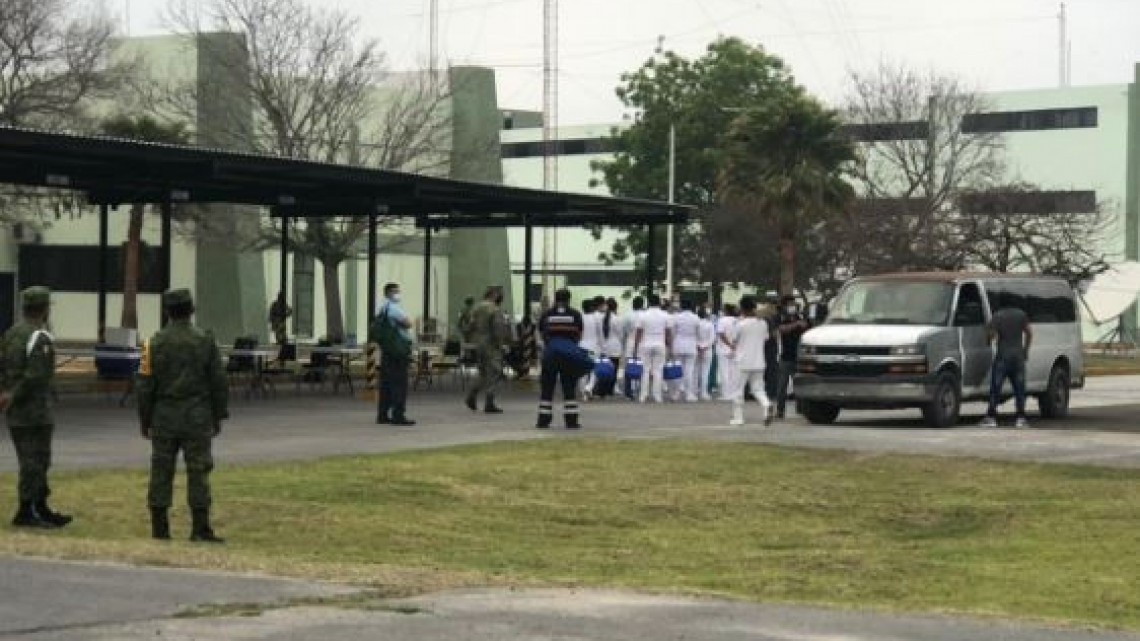 Comienza vacunación de adultos mayores en los 6 puntos de Reynosa