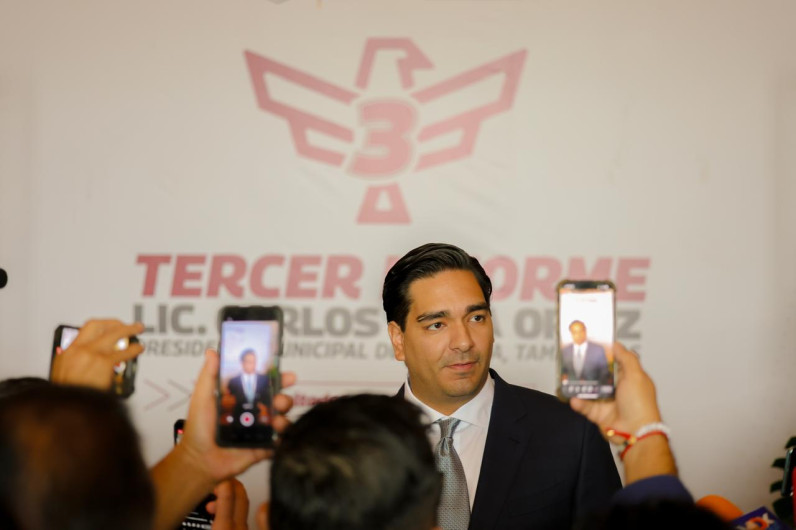 Rinde Carlos Peña Ortiz tercer informe de gobierno