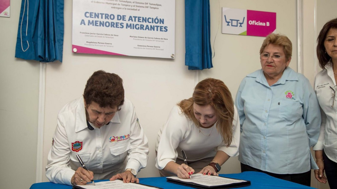 Abre DIF Tamaulipas centro de atención a menores Migrantes 