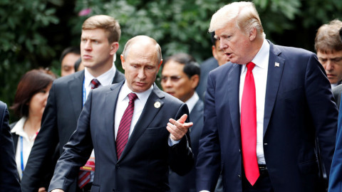  Se reunirán el 11 de noviembre Putin y Trump en París: Kremlin