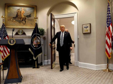 Trump al resguardo en la Casa Blanca durante elecciones legislativas