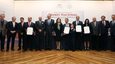 Obtiene ISSSTE Premio Nacional de Adminsitración Pública