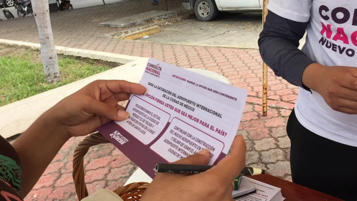 Sin incidentes consulta nacional del NAIM en sur de Tamaulipas 