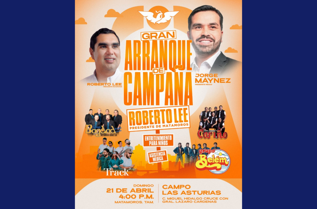 Jorge Álvarez Máynez estará en arranque de campaña de Roberto Lee