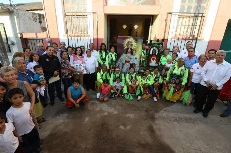 Festeja Virgen de la Candelaria en Tampico