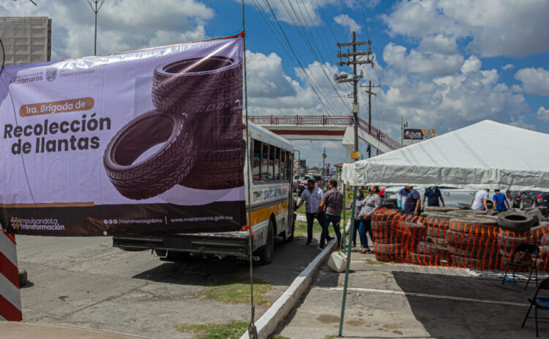 Reactivarán campaña de recolección de llantas usadas