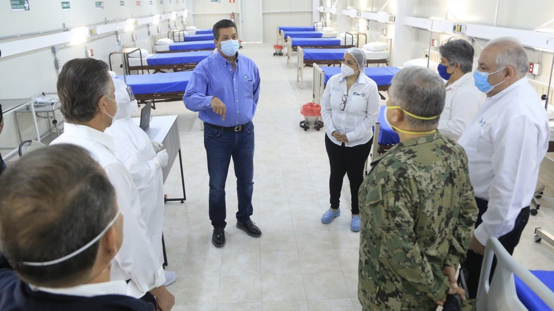 Entrega Gobernador el segundo Hospital Temporal COVID- 19