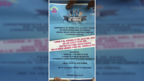 Sistema DIF Madero invita a participar en campamento de verano cultural