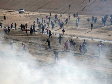 Detienen a 42 migrantes por disturbios en la frontera