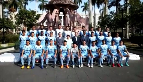 Se toma la fotografía oficial la Jaiba Brava del Tampico Madero