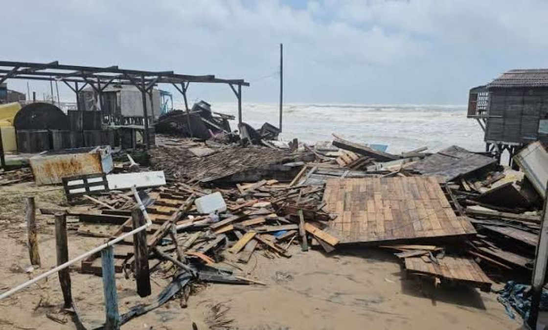 Sí hubo daños en la infraestructura de la Playa Bagdad por tormenta “Alberto” : PC