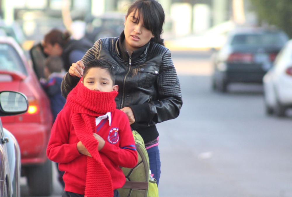 Suspensión de clases por frío extremo en frontera