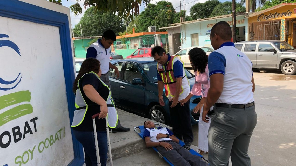 Con 19 simulacros en Tampico se conmemoró el día nacional de PC 