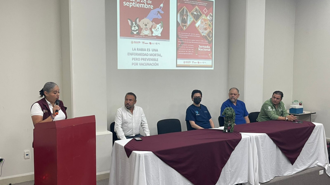 Arrancan jornada de vacunación antirrábica canina y felina