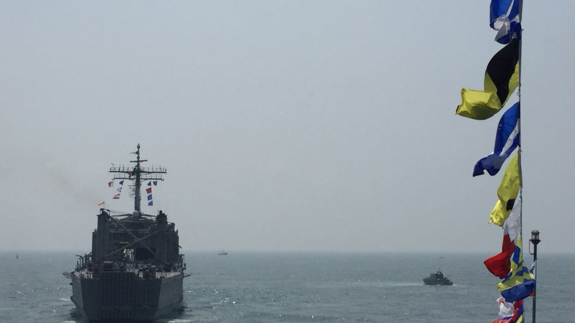 Conmemora EPN día de la Marina Armada de México en Tampico