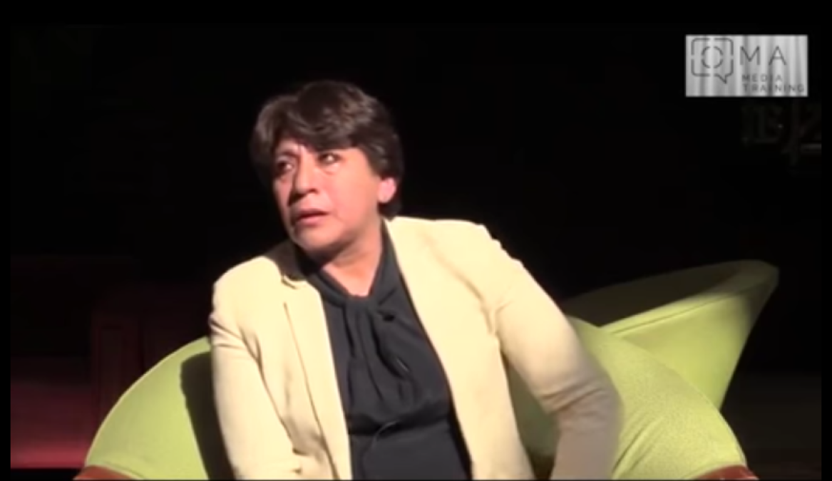 Video de Delfina Gómez con instrucciones para llorar se vuelve viral