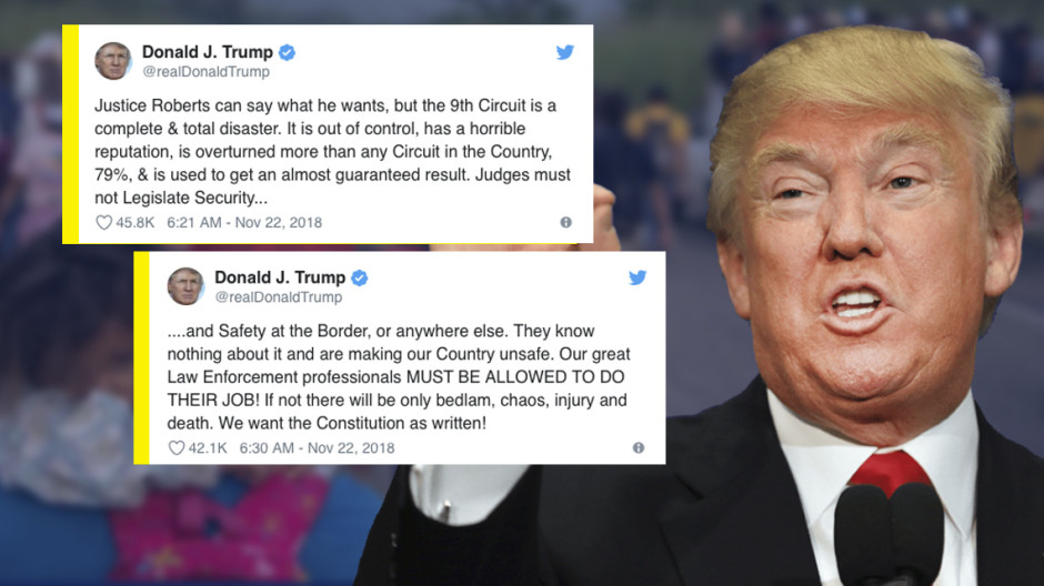 Donald Trump prevé muerte y caos si no se detiene a migrantes