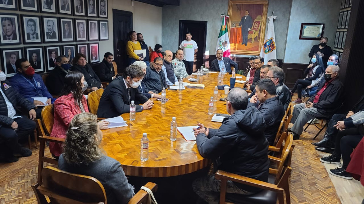 Sumarán esfuerzos tres niveles de gobierno para proteger de las bajas temperaturas a migrantes en condición de calle