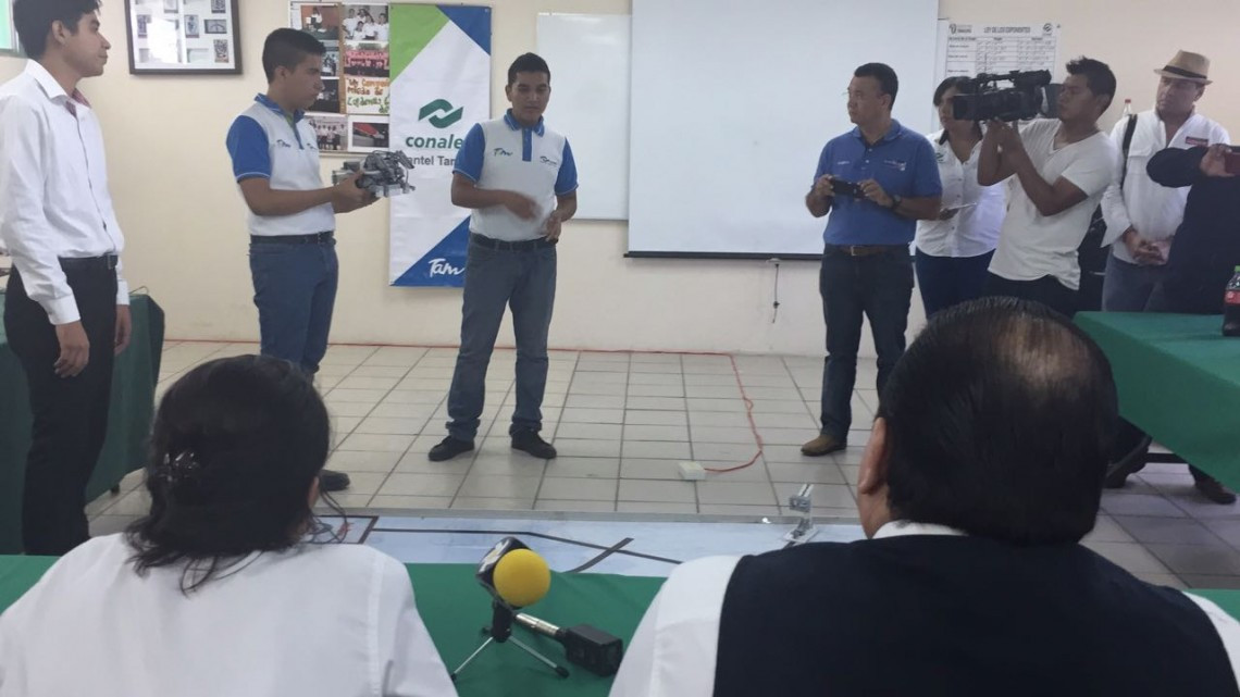Alumnos del Conalep Tampico participarán en nacional de Robótica 
