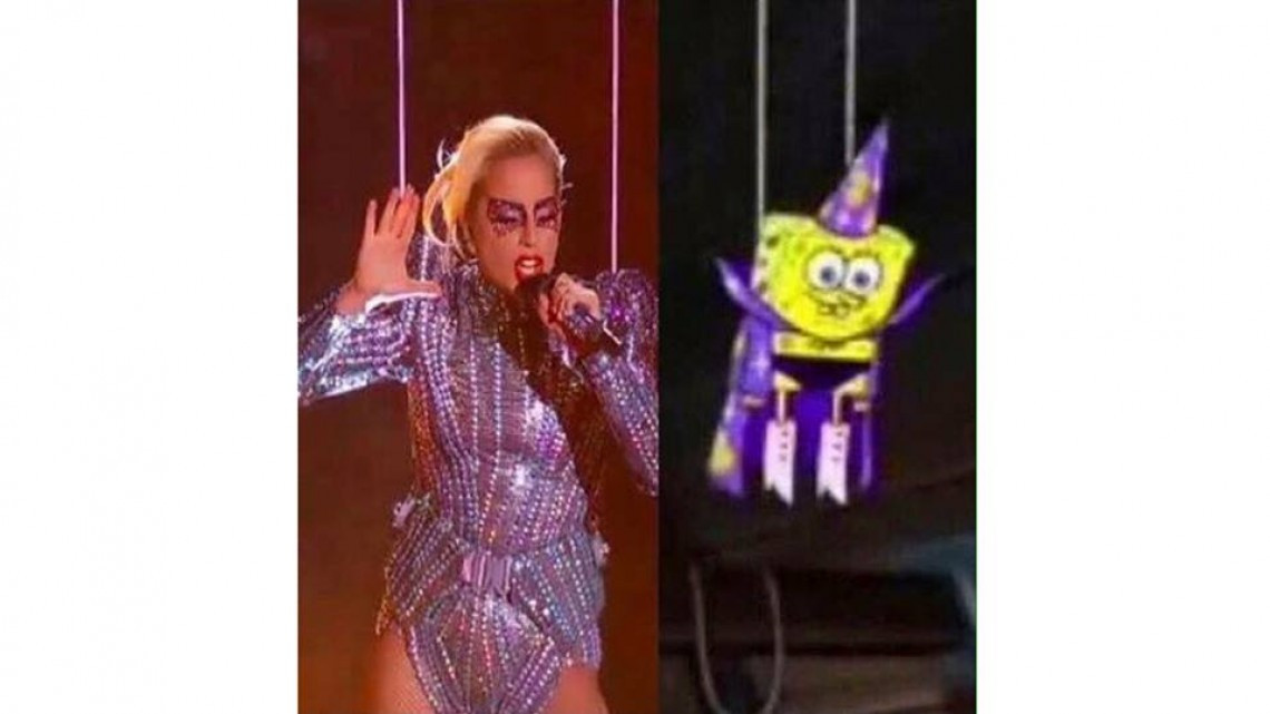 Lady Gaga y los memes de su actuación en el Super Bowl