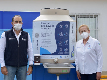 Refuerzan Ayuntamiento y COMAPA Altamira acciones contra COVID 19