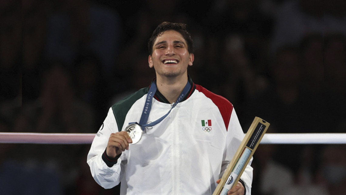 Marco Verde gana medalla de plata en boxeo olímpico en París 2024