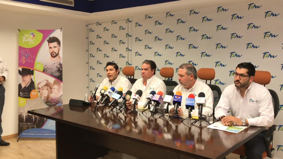 Lista la Feria Tamaulipas; arranca el 19 de Octubre