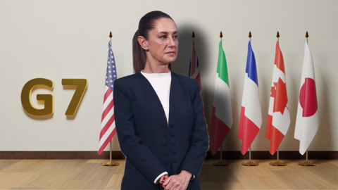 Sheinbaum propone Cumbre por el Bienestar Económico y defiende a migrantes mexicanos en el G7
