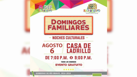 Invita Ayuntamiento a "Domingo Familiar"