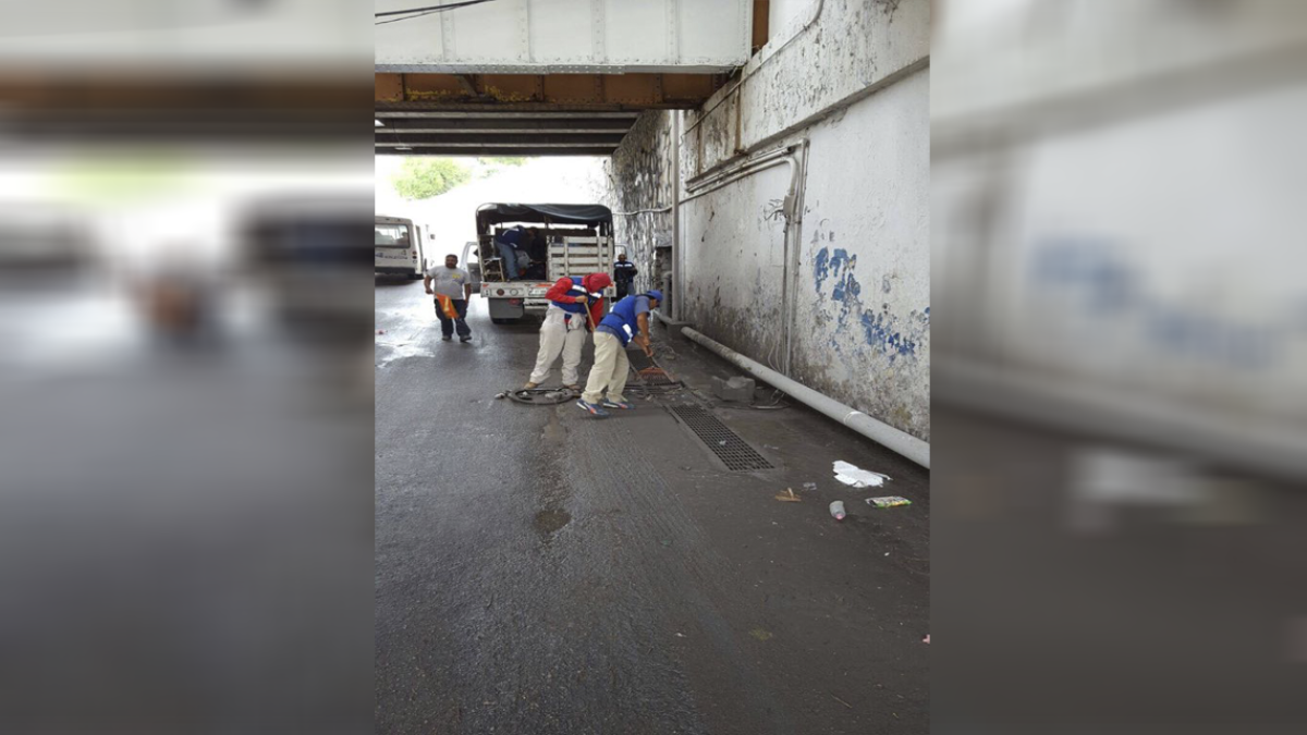 Trabaja Servicios Primarios para evitar inundaciones