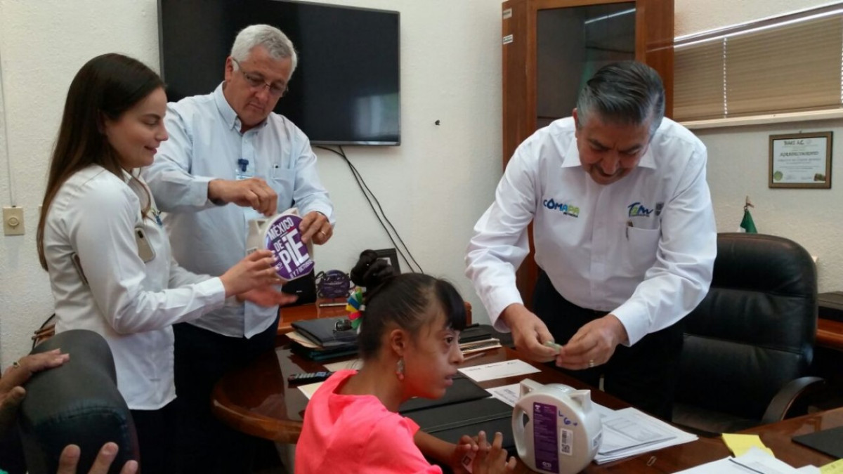 Apoya DIF Reynosa boteo Teletón 2017