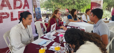 Ofrece Jornada de Empleo vacantes, hoy jueves en la plaza principal de Reynosa