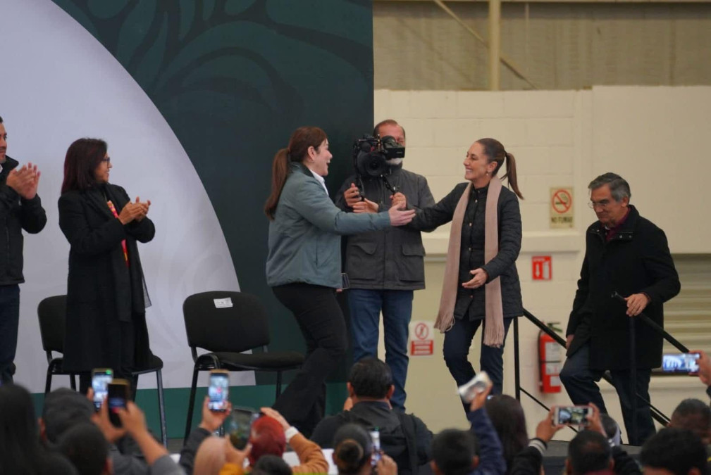 'Vivimos un periodo humanista y de progreso': resalta alcaldesa Carmen Lilia Canturosas 100 días de logros de presidenta Claudia Sheinbaum 