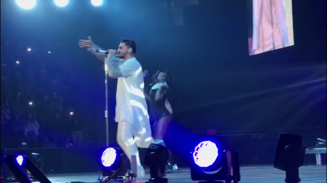 Se presenta con éxito Maluma en el State Farm Arena