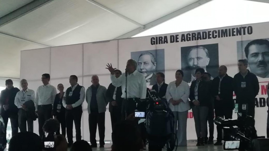 Asegura AMLO que se acaba el cadicazgo en los sindicatos petroleros